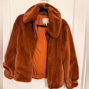 Rebecca Taylor fur jacket